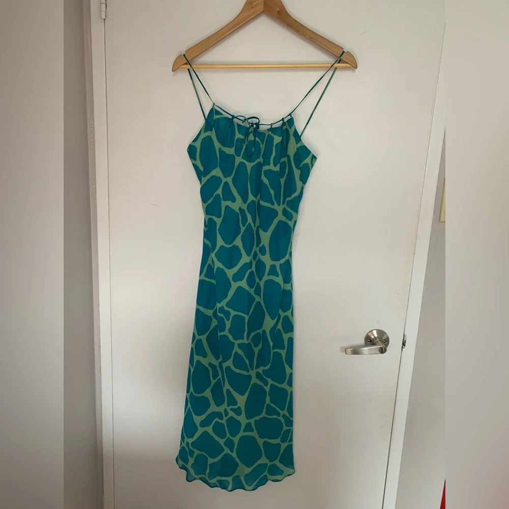 Mica Leopard Print Dress - Picture 1 of 8
